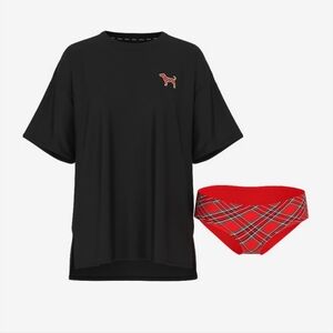 Pink VS Sleep Set Size Large